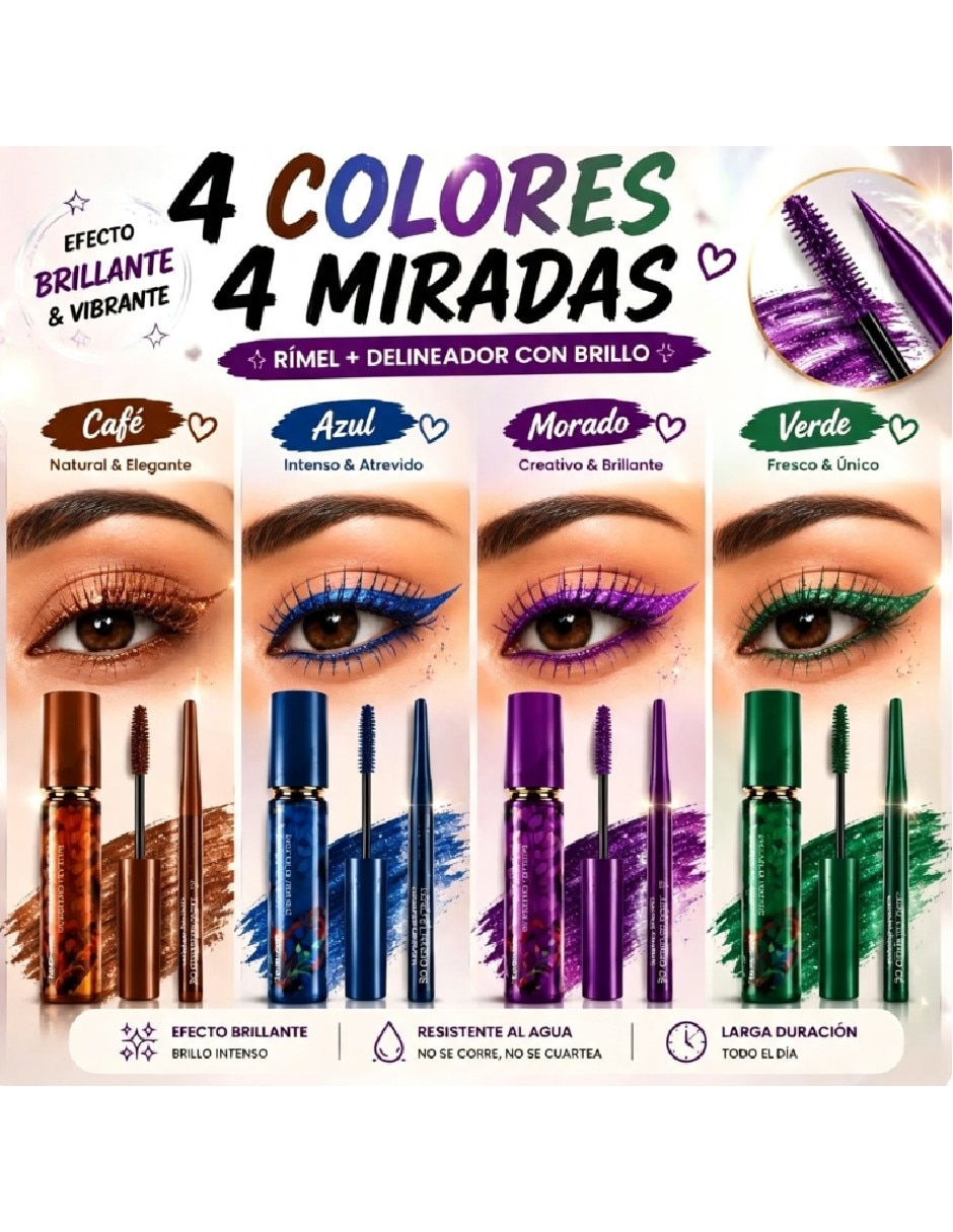 Set máscara para pestañas 2