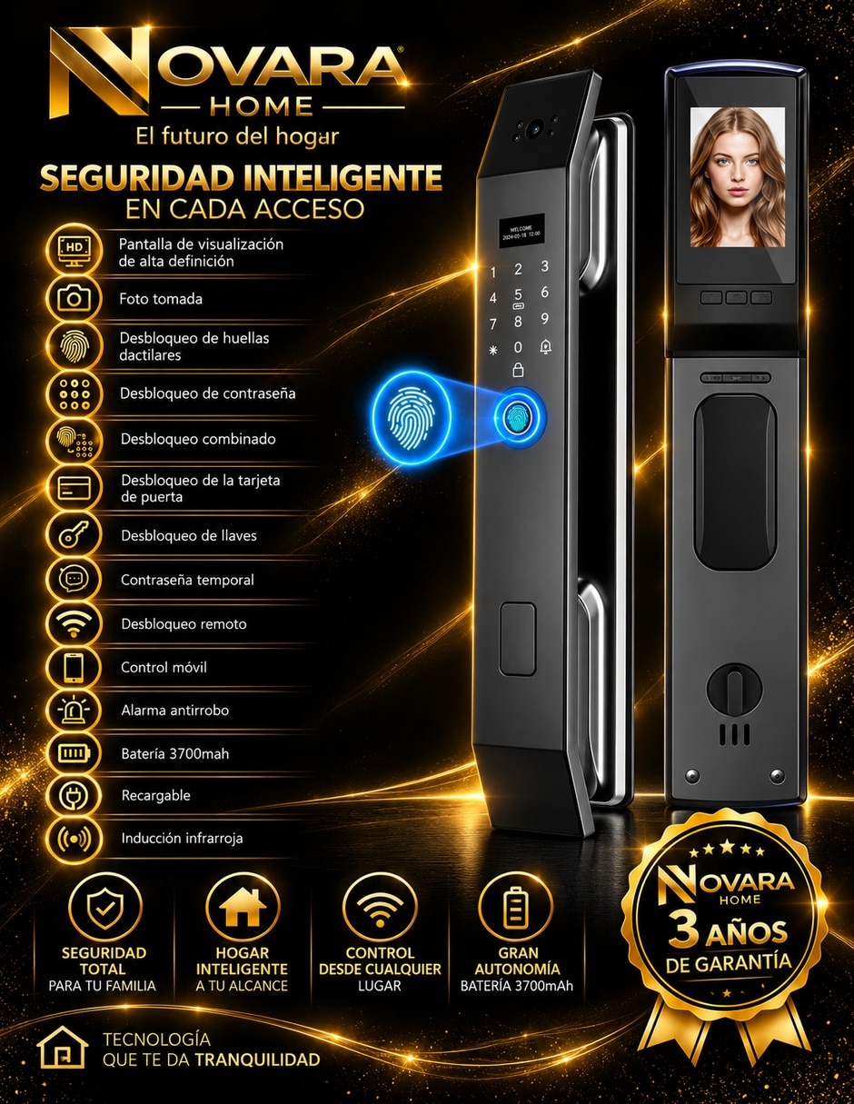 Cerradura smart L9 7