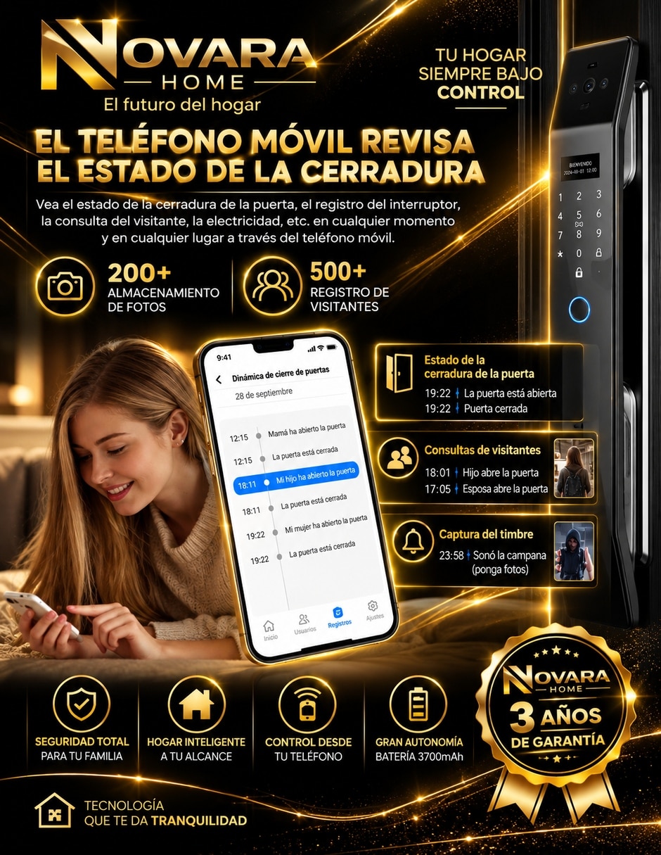 Cerradura smart L9 11