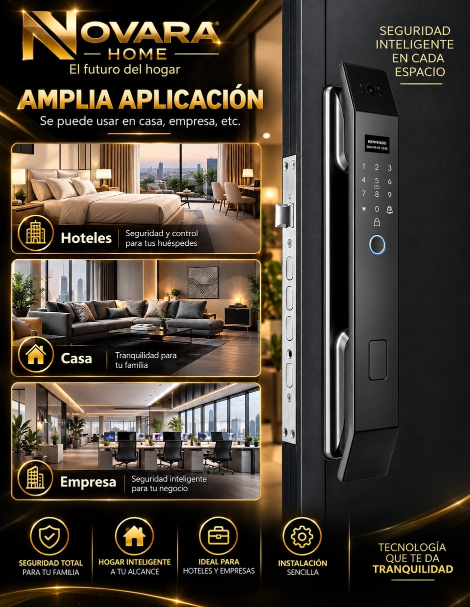 Cerradura smart L9 8