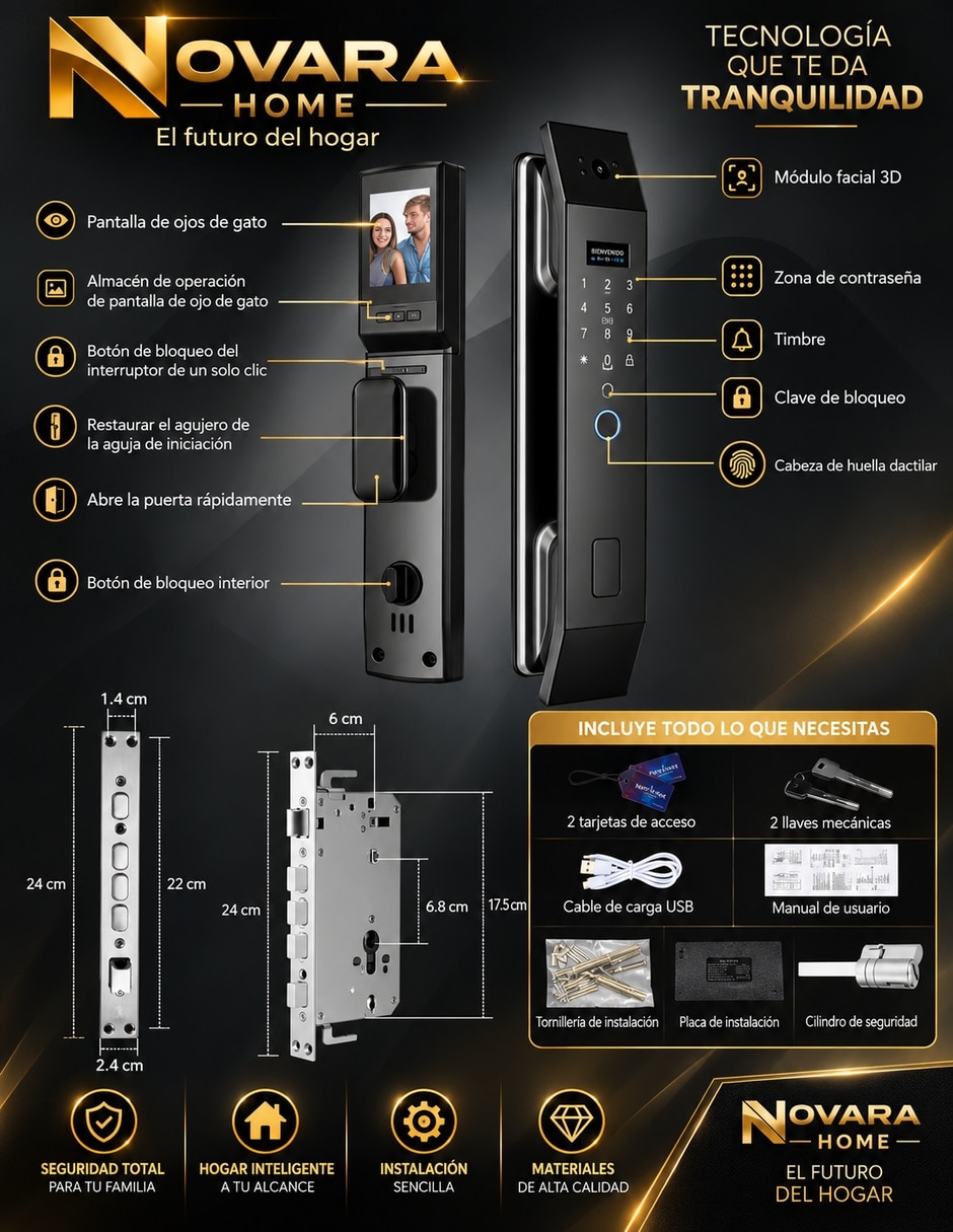 Cerradura smart L9