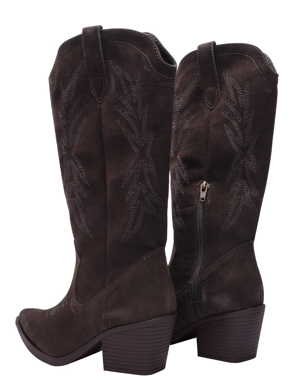 Bota cowboy abajo de la rodilla para mujer 5