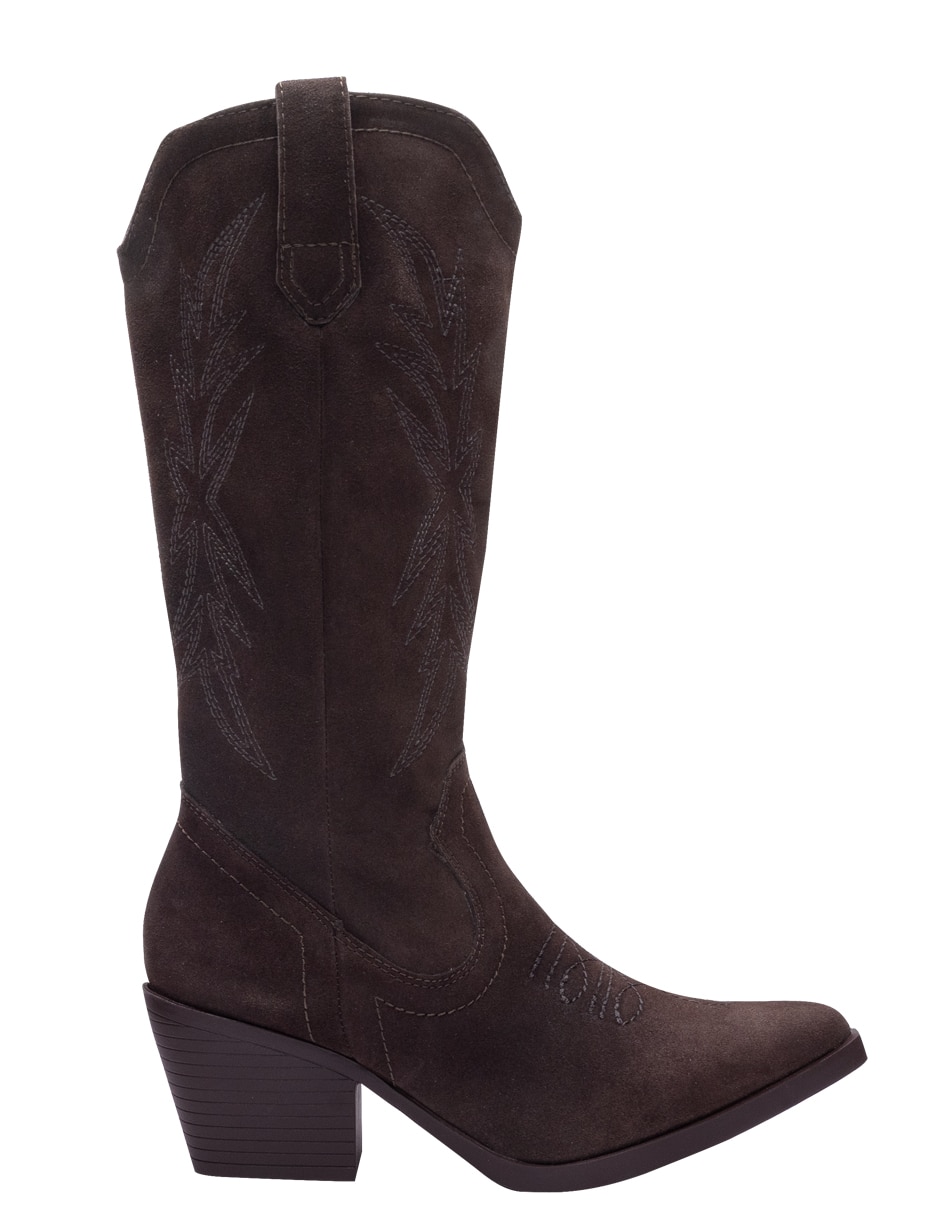 Bota cowboy abajo de la rodilla para mujer 4