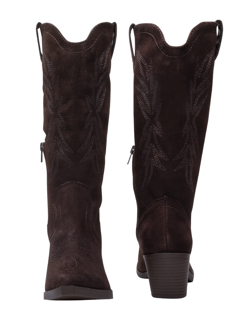 Bota cowboy abajo de la rodilla para mujer 2