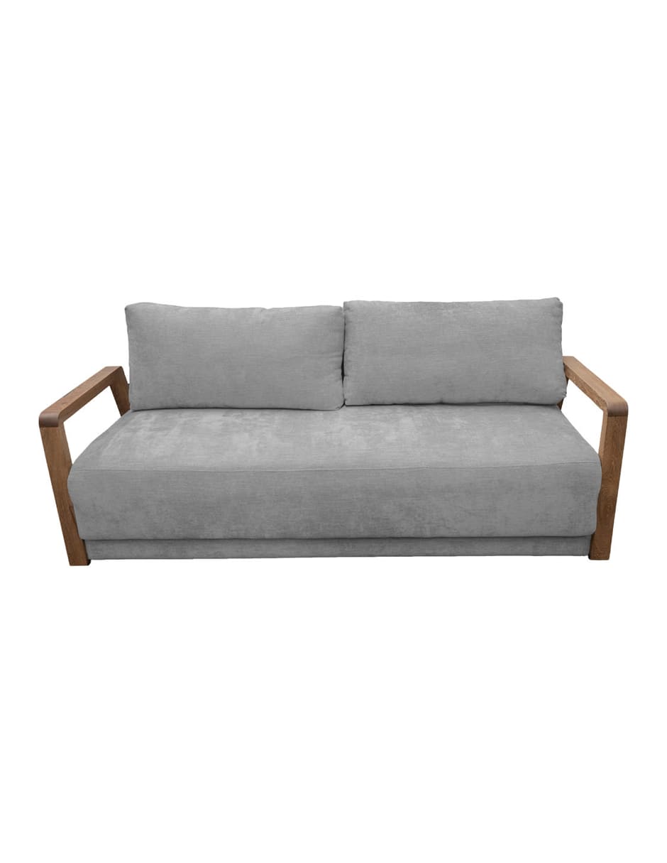 Sofá cama armable de madera pino Sofá cama armable de madera pino
