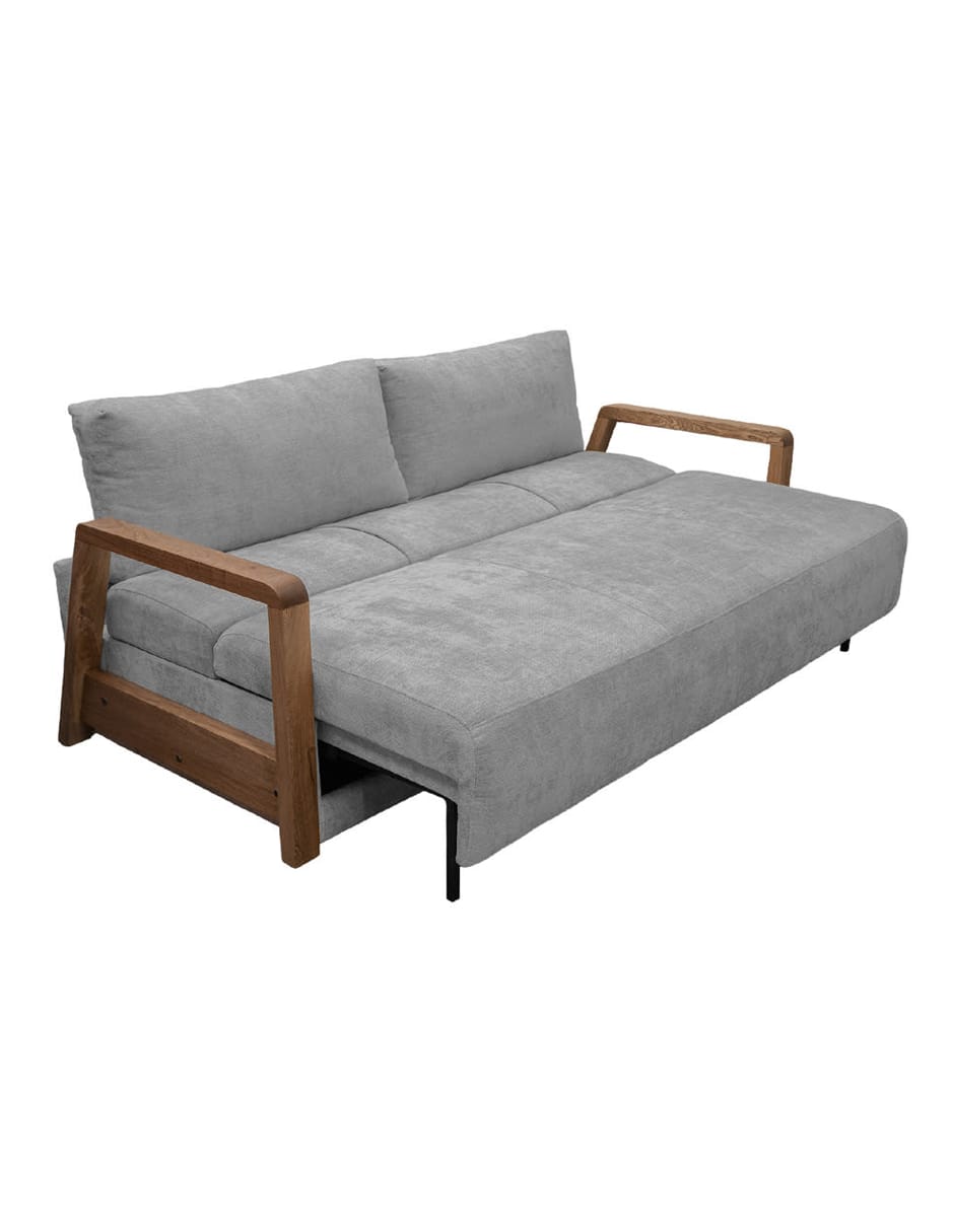 Sofá cama armable de madera pino 5