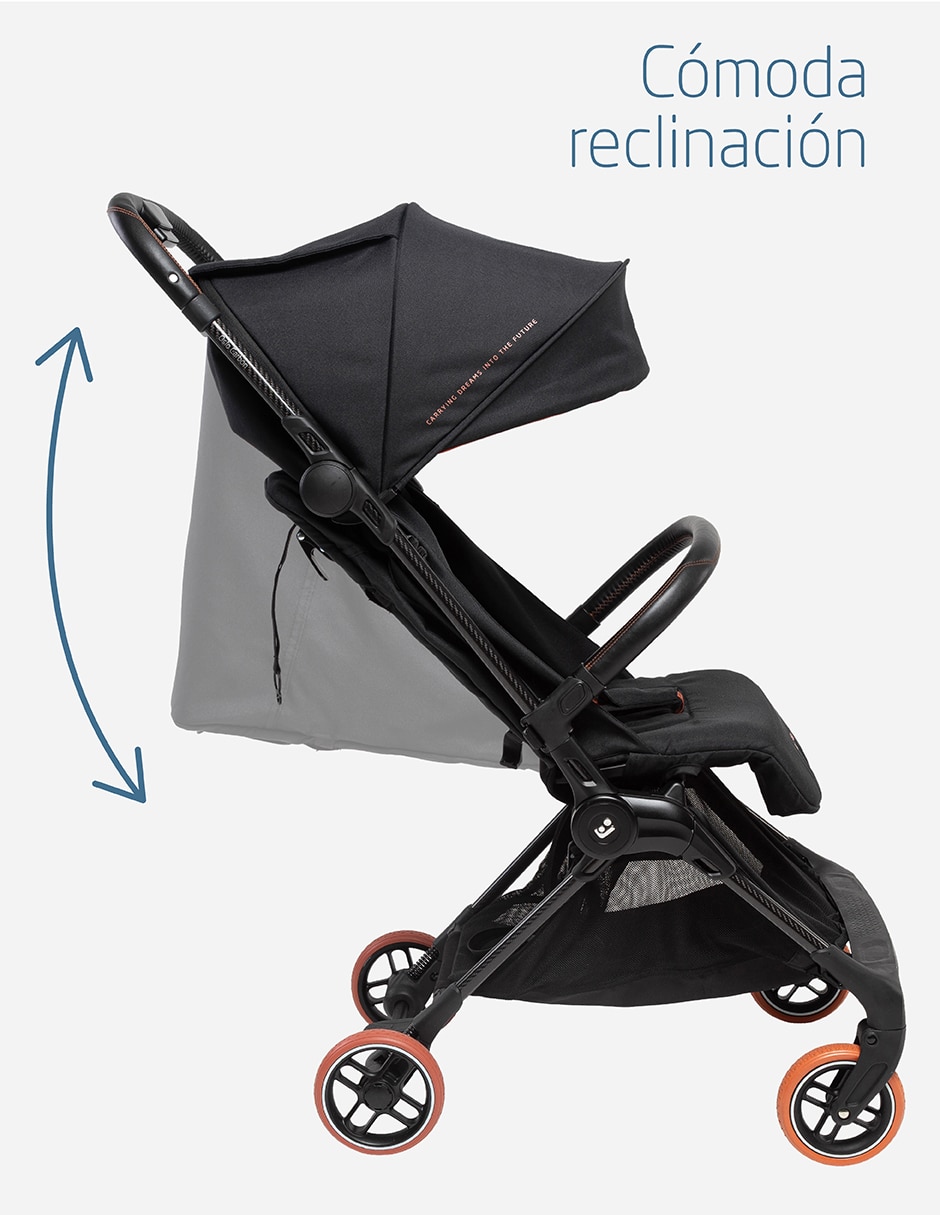 Carriola ultracompacta oslo carbon plegable 3