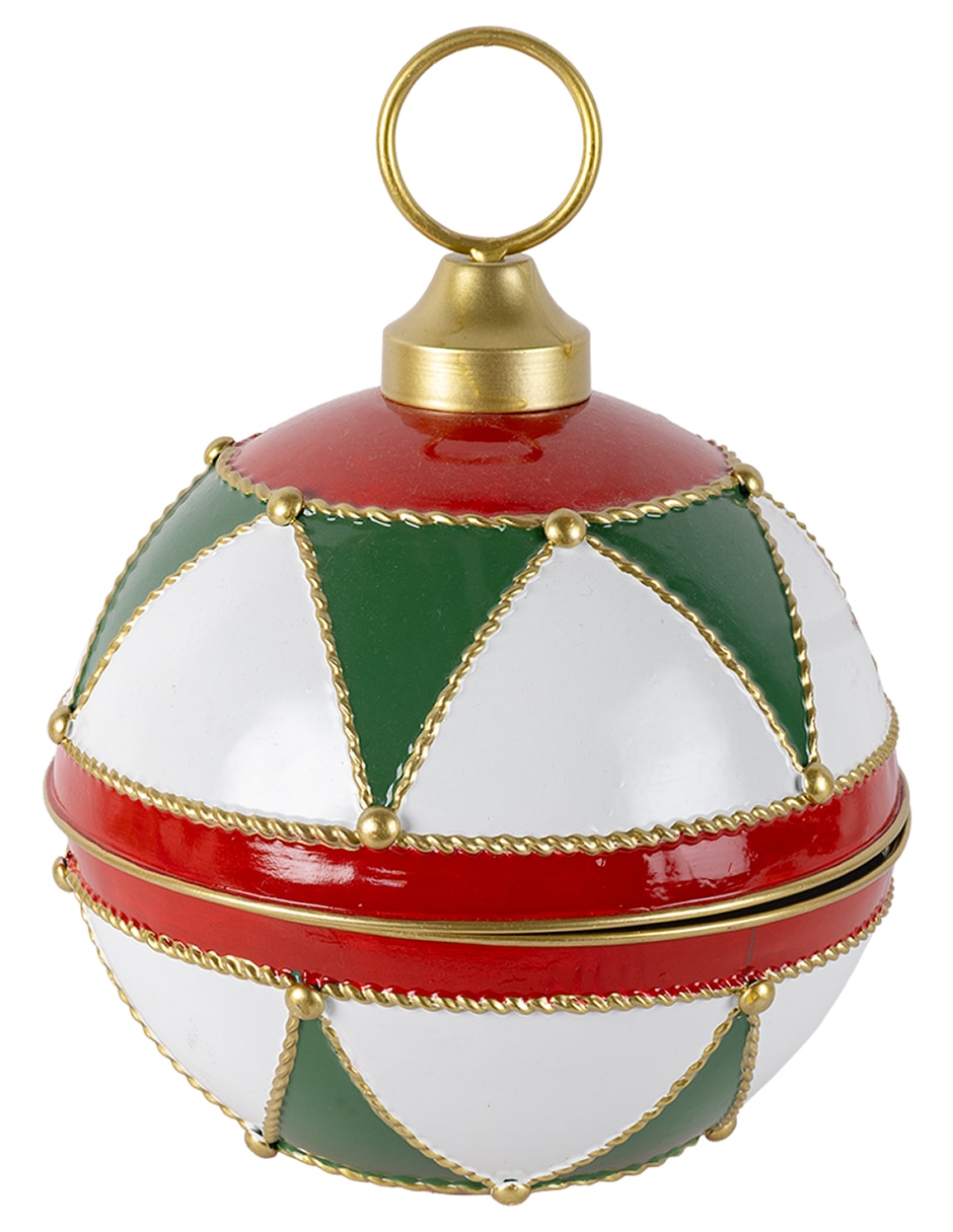 Figura decorativa de esfera esfera holiday de aluminio Figura decorativa de esfera esfera holiday de aluminio