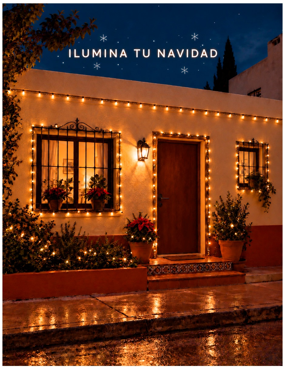 Set de luces led dy-200ul-2pzas con 200 focos 3