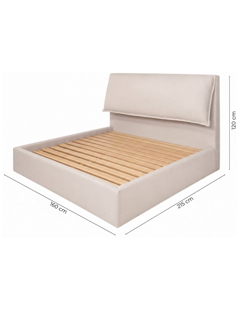 Base para cama cosmo de madera 11