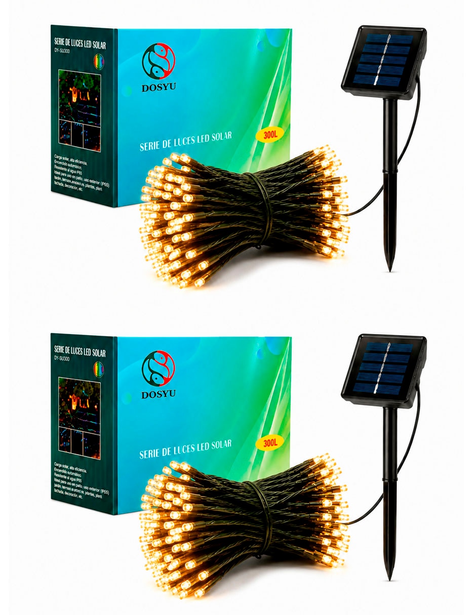 Set de luces led su300-2pzas con 300 focos Set de luces led su300-2pzas con 300 focos