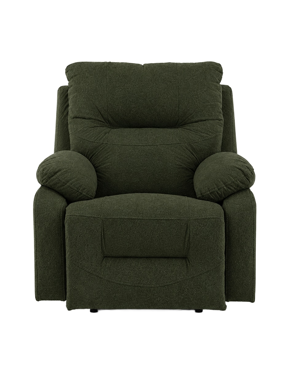 Reclinable polo de tela