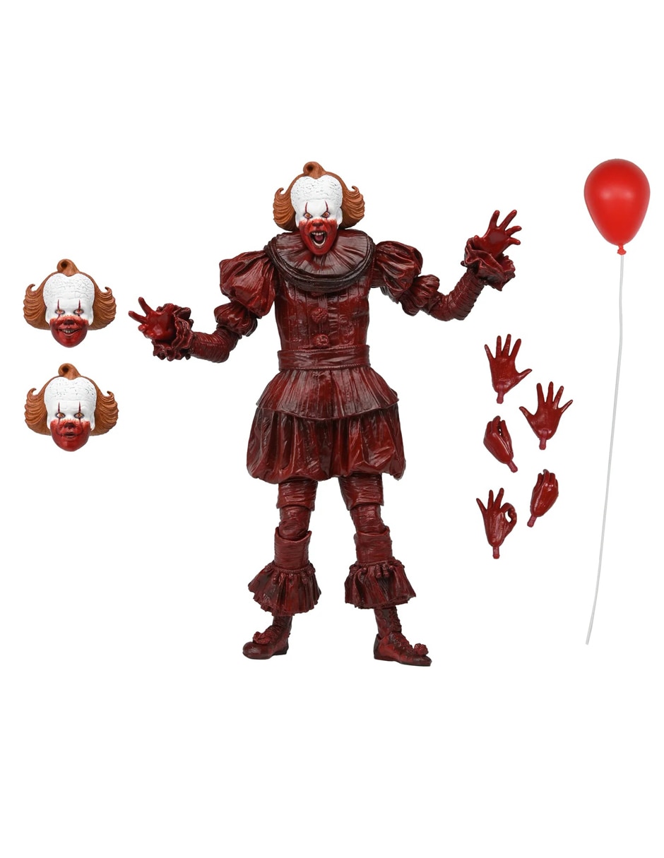 Figura de colección articulada it welcome to derry ultimate pennywise ultimate