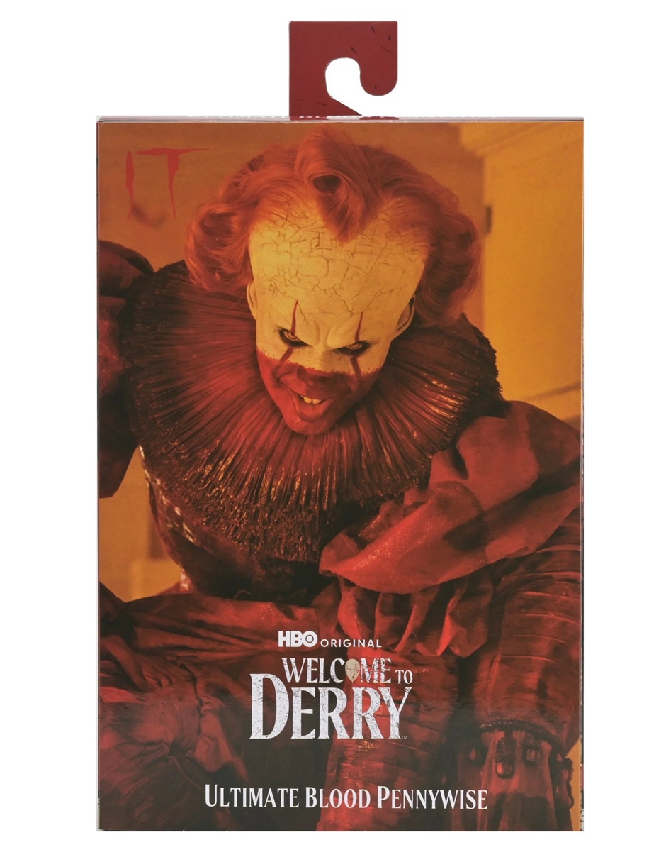 Figura de colección articulada it welcome to derry ultimate pennywise ultimate