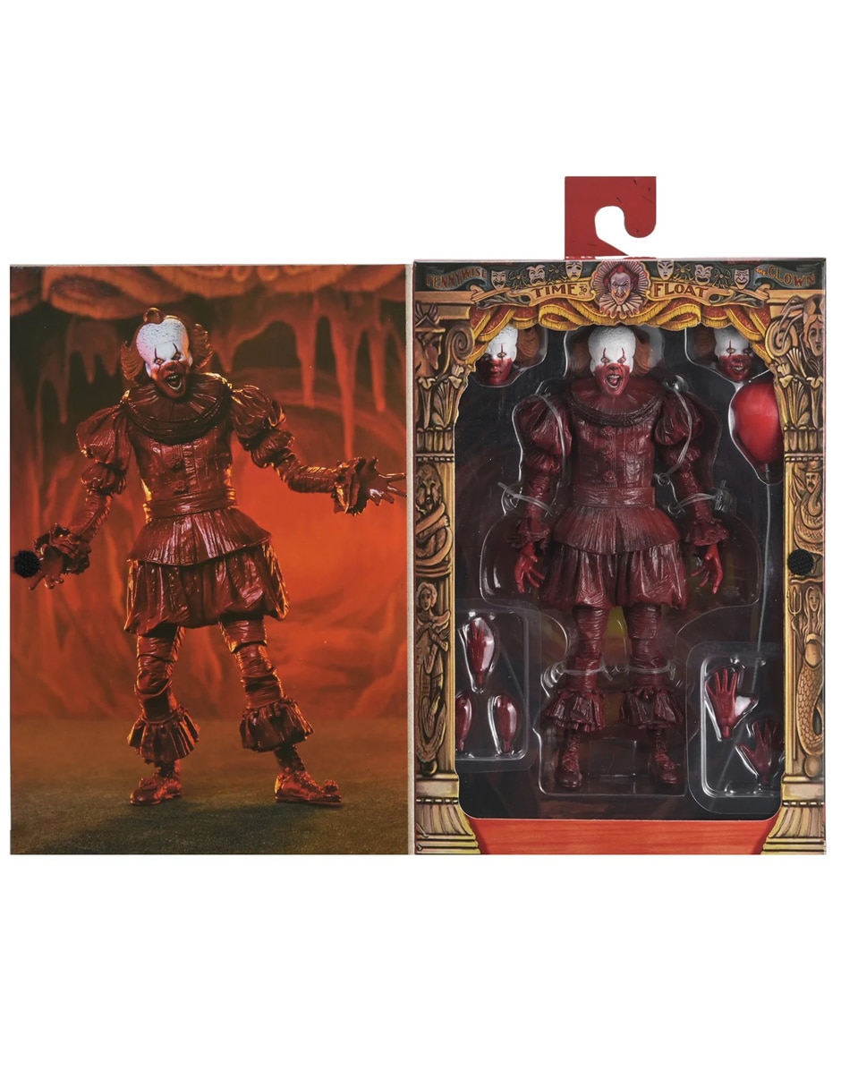 Figura de colección articulada it welcome to derry ultimate pennywise ultimate
