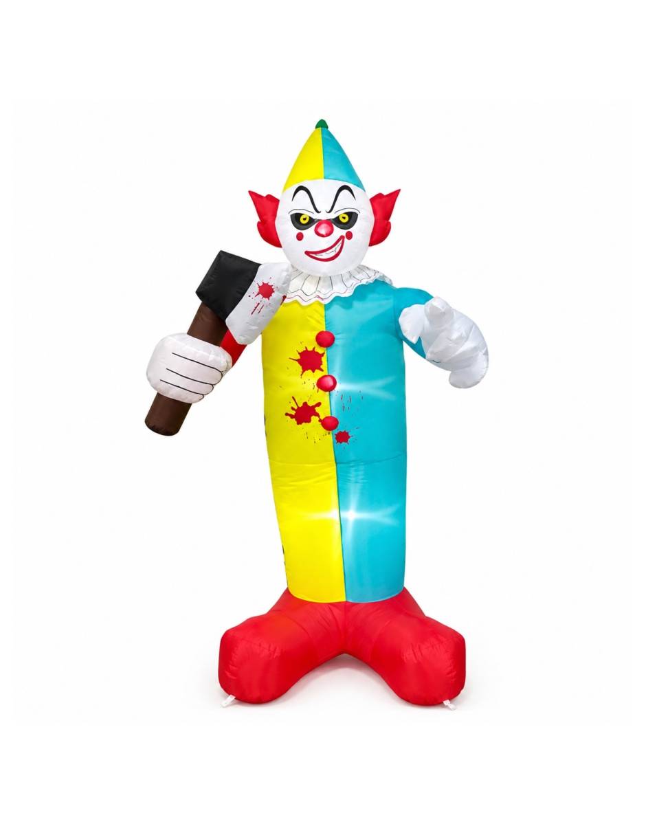 Figura decorativa con forma de payaso