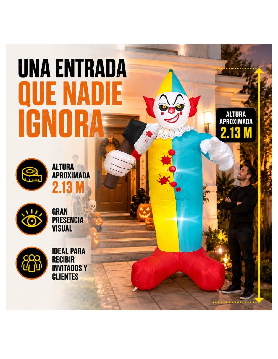 Figura decorativa con forma de payaso 6