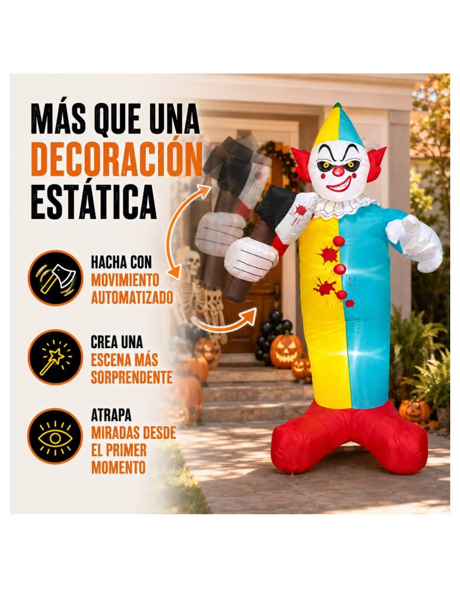 Figura decorativa con forma de payaso 4