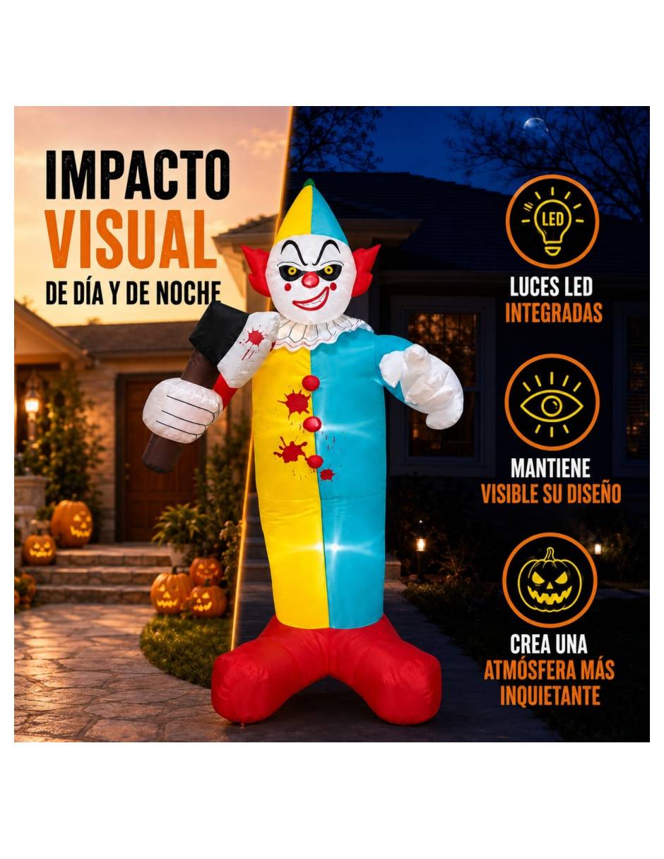 Figura decorativa con forma de payaso 2