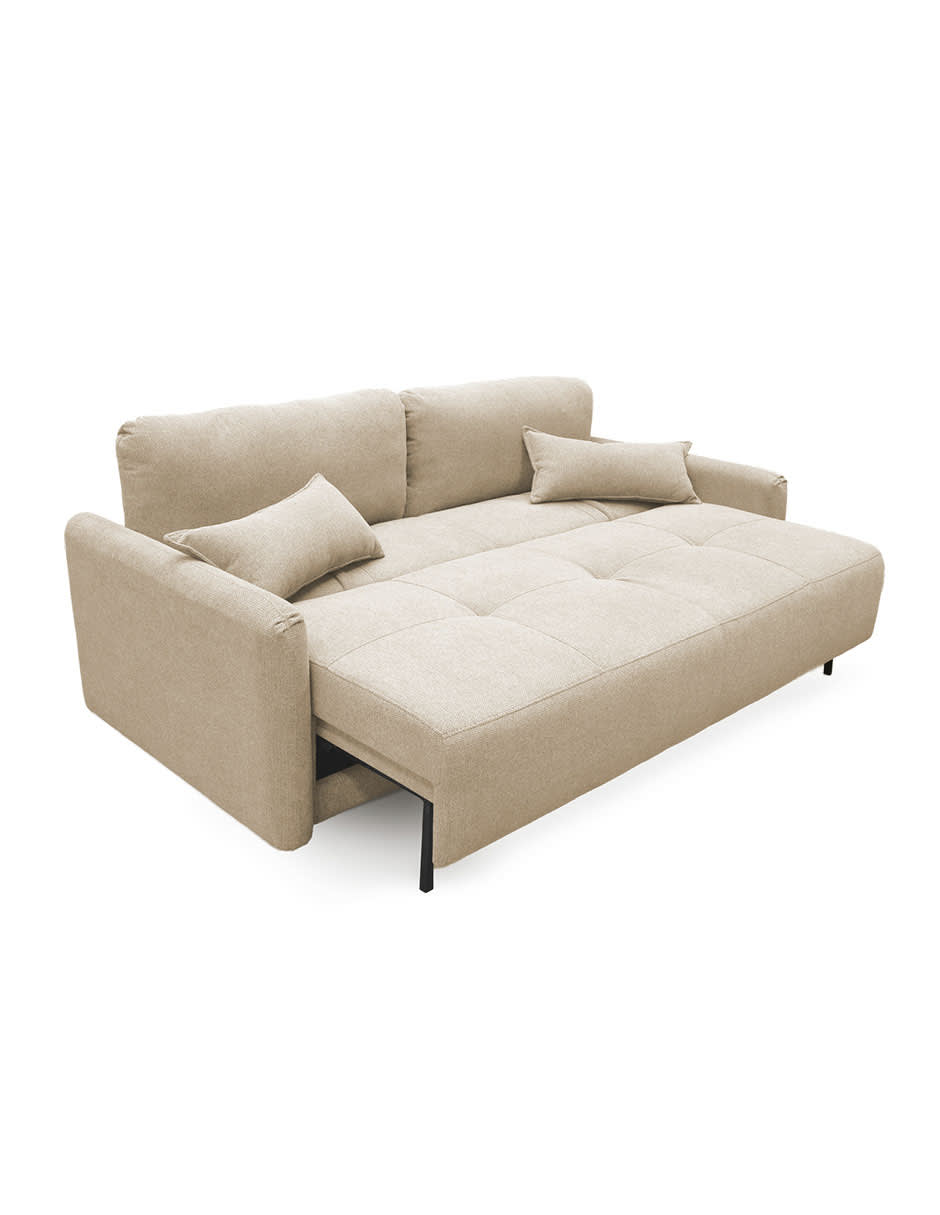 Sofá cama armable de madera pino 4