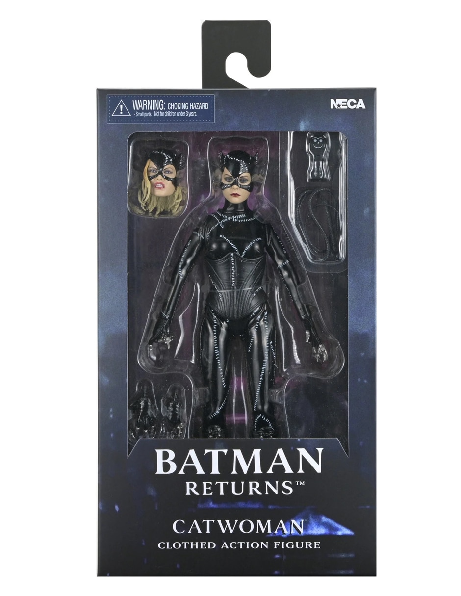 Figura de colección articulada batman returns catwoman ultimate