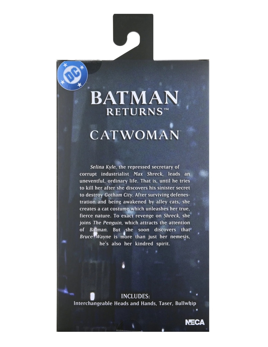 Figura de colección articulada batman returns catwoman ultimate