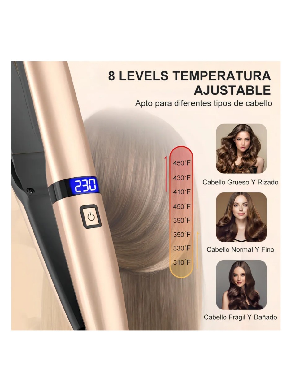 Alaciadora placas de nano titanium