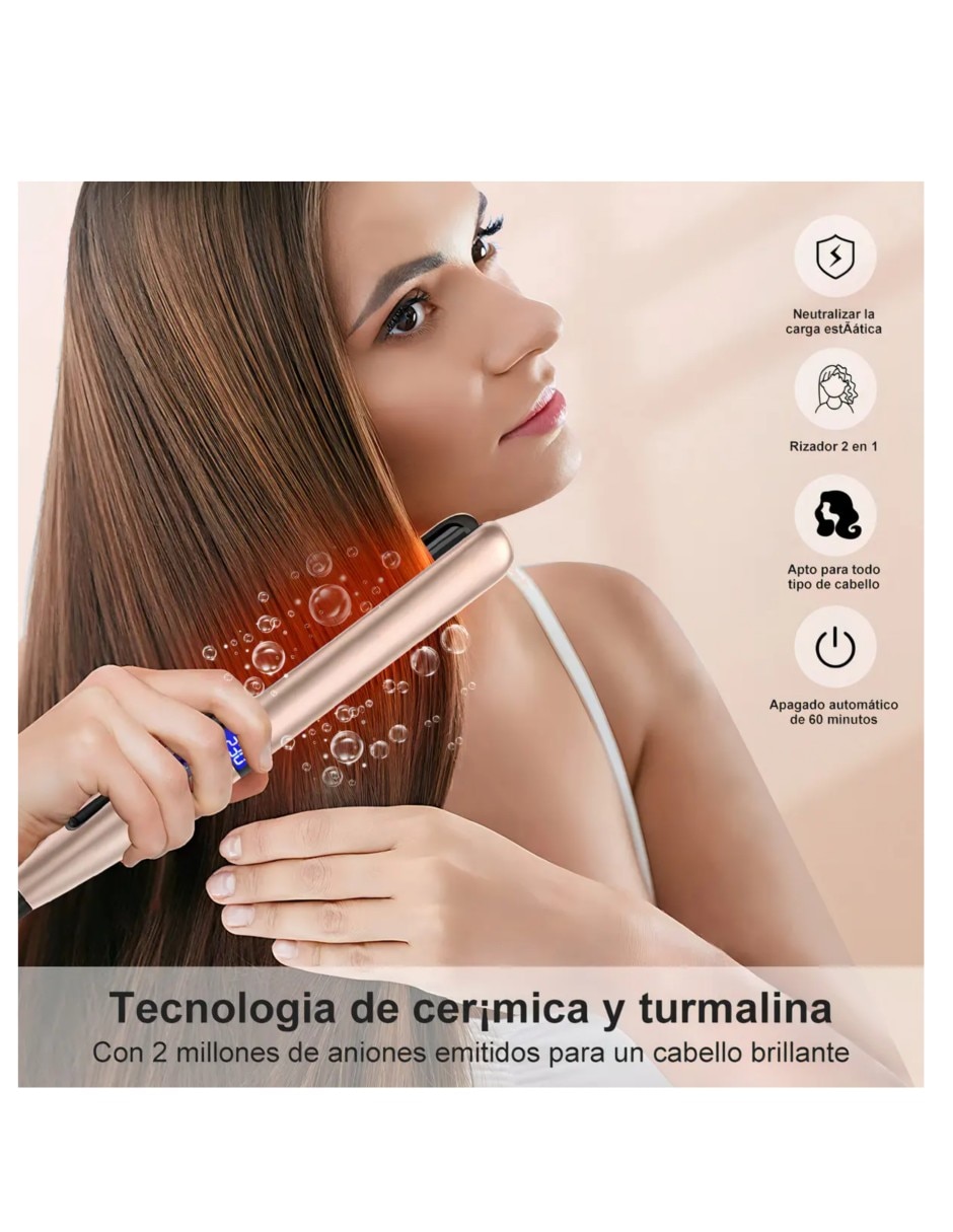 Alaciadora placas de nano titanium