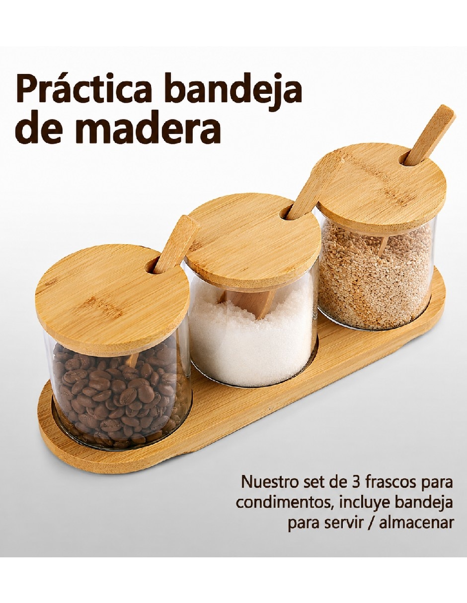 Set de especieros tradicional 3