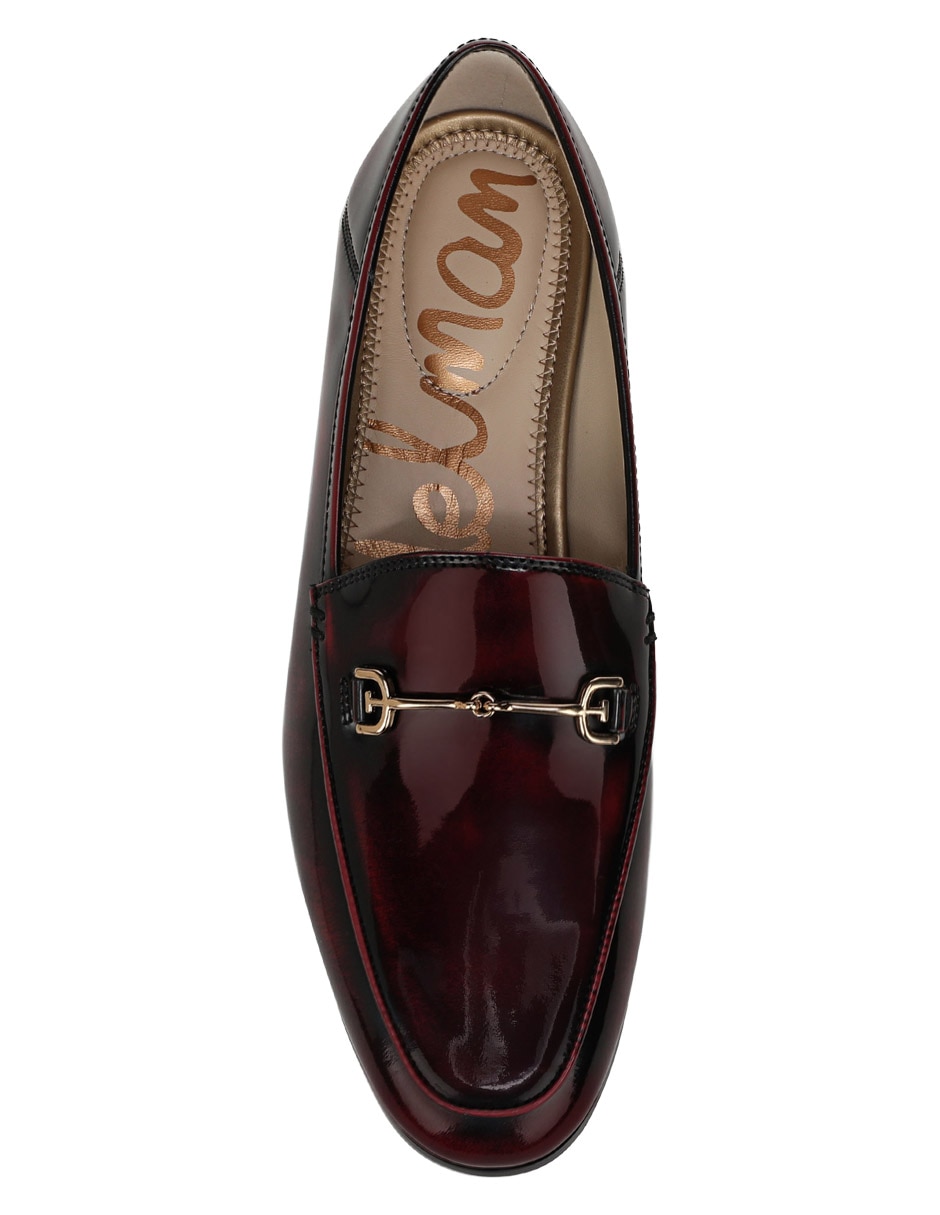 Mocasín loraine de piel para mujer 8