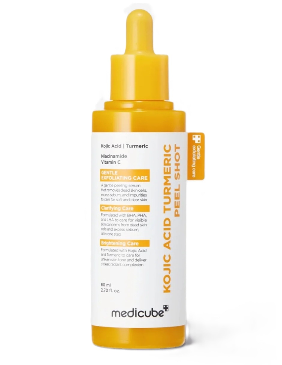 Sérum antimanchas facial iluminador de acido Kojico y Cúrcuma de todo tipo de piel