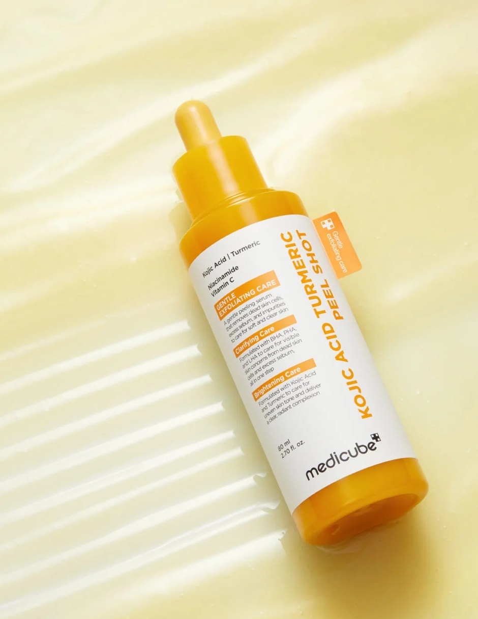 Sérum antimanchas facial iluminador de acido Kojico y Cúrcuma de todo tipo de piel 3