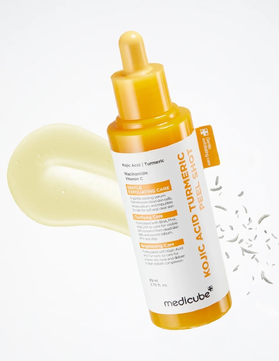 Sérum antimanchas facial iluminador de acido Kojico y Cúrcuma de todo tipo de piel 2