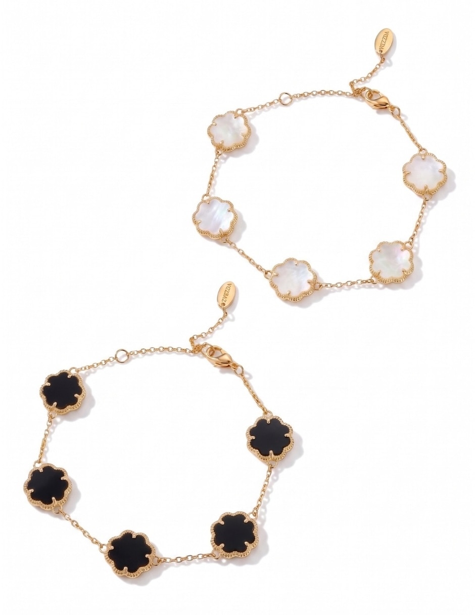 Set de pulsera aurore de metal 18 k Set de pulsera aurore de metal 18 k