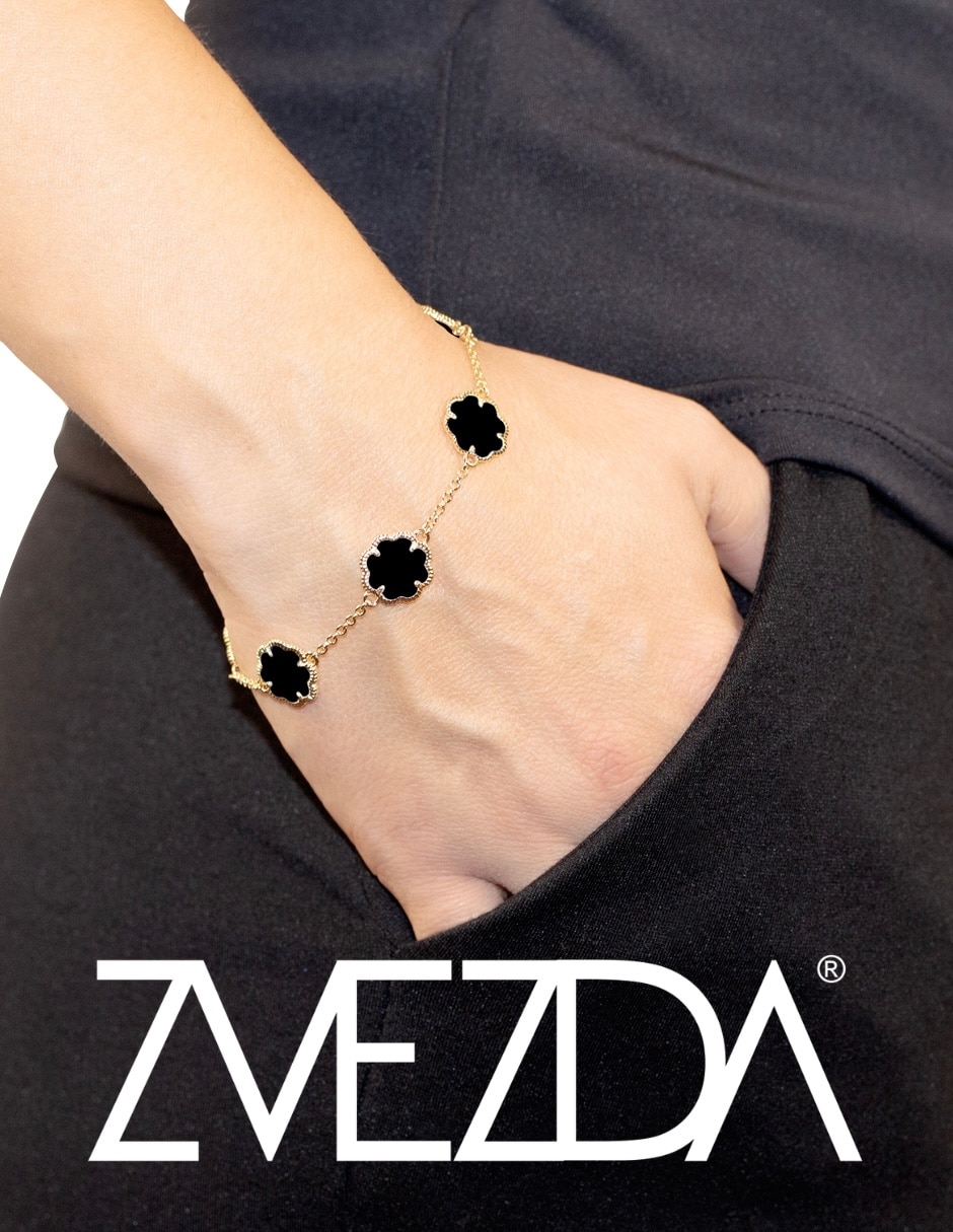 Set de pulsera aurore de metal 18 k 5