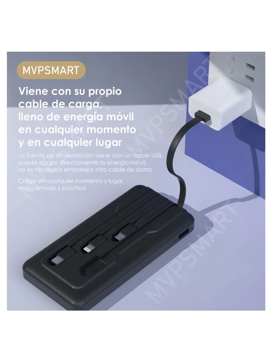 Cable tipo C Auxiliar USB C 12 W 4