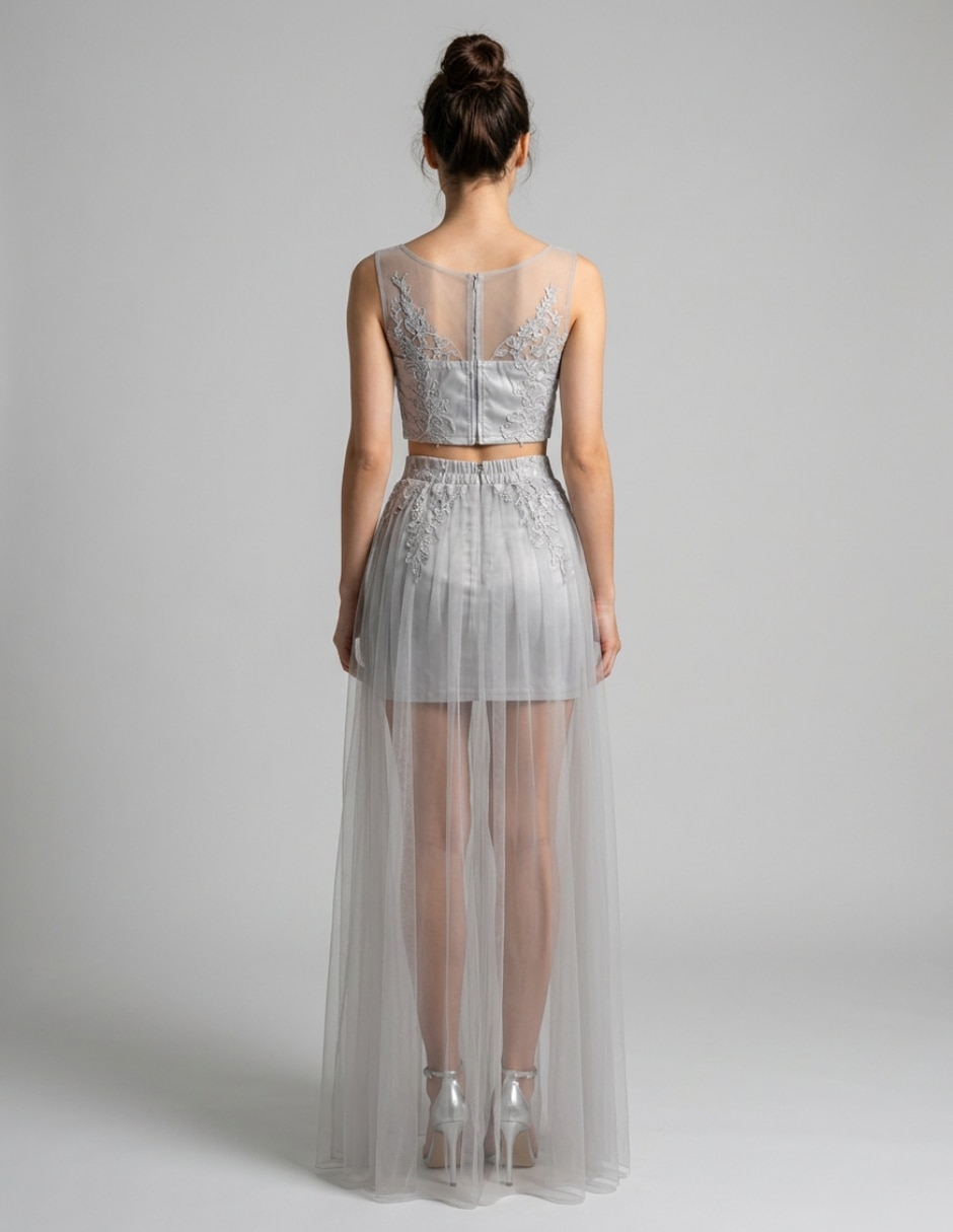 Vestido largo casual para mujer 4