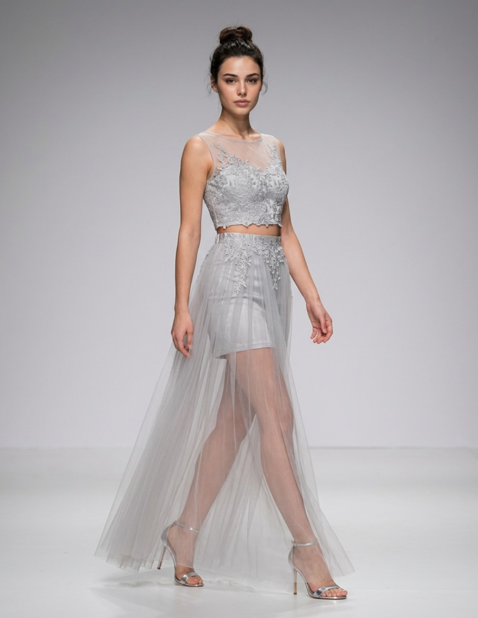 Vestido largo casual para mujer 2