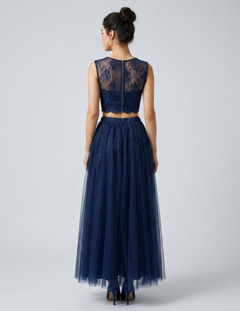 Vestido largo casual para mujer 3