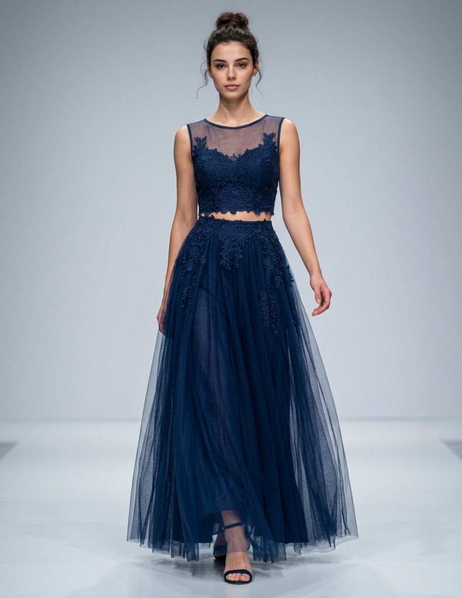 Vestido largo casual para mujer 2