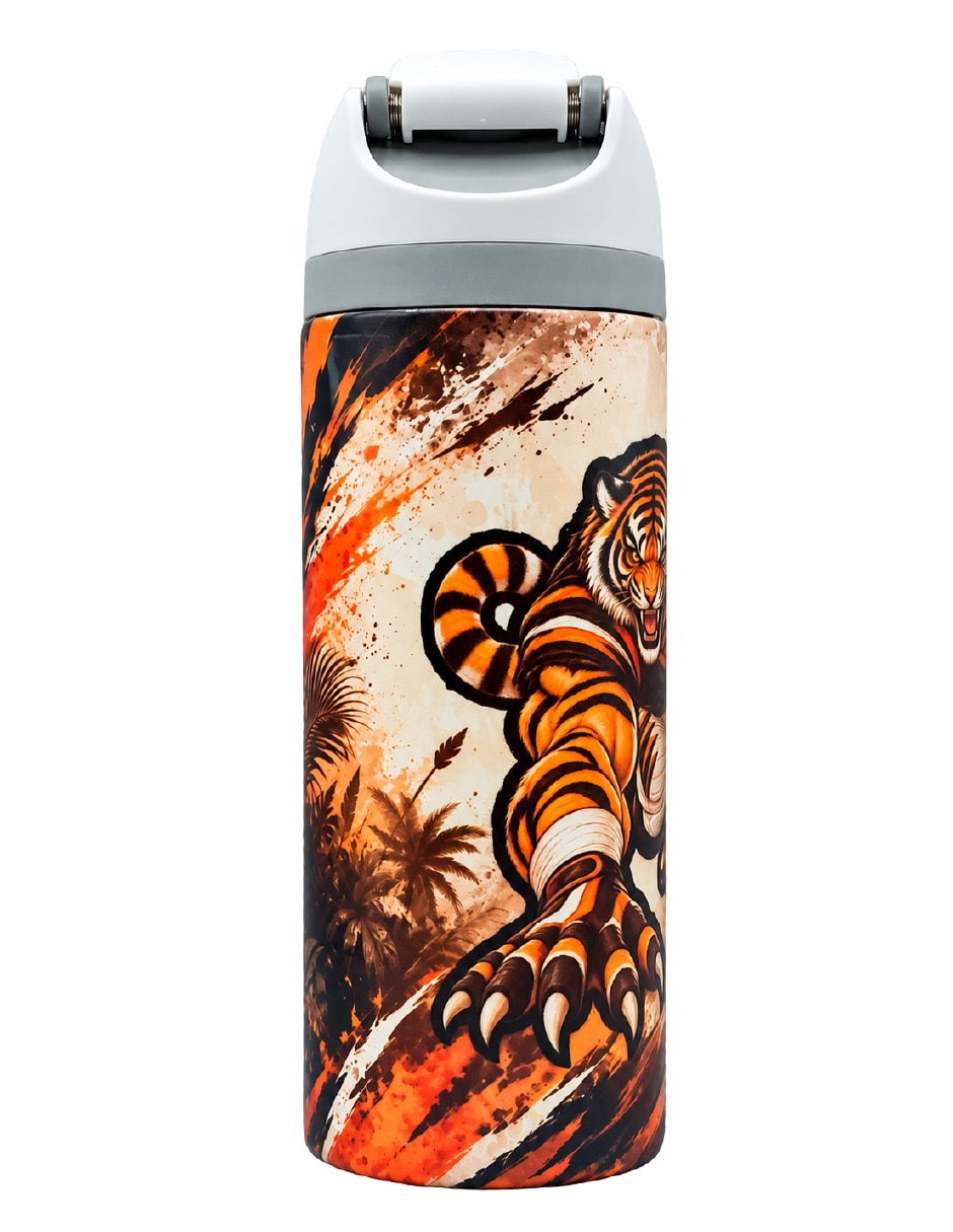 Termo de acero inoxidable bengals con tapa rosca 5