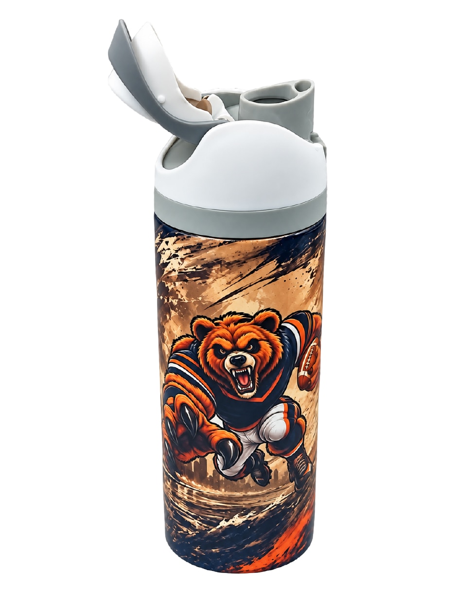 Termo de acero inoxidable bengals con tapa rosca 2