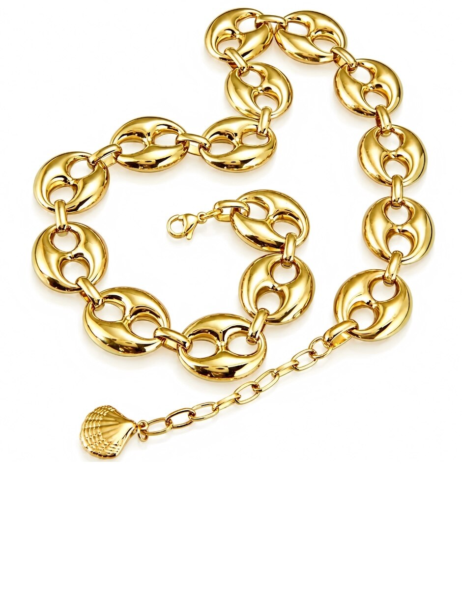 Collar calypso de acero inoxidable 2