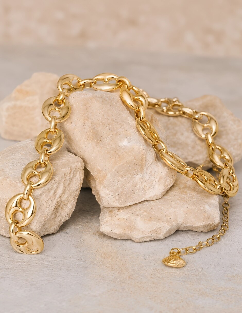 Collar calypso de acero inoxidable 4