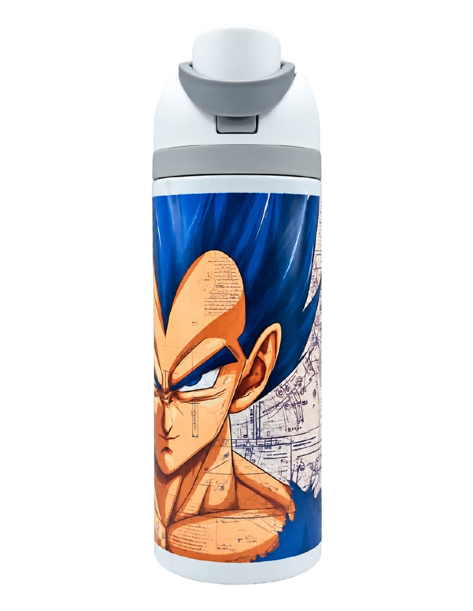 Termo de acero inoxidable vegeta con tapa rosca 5