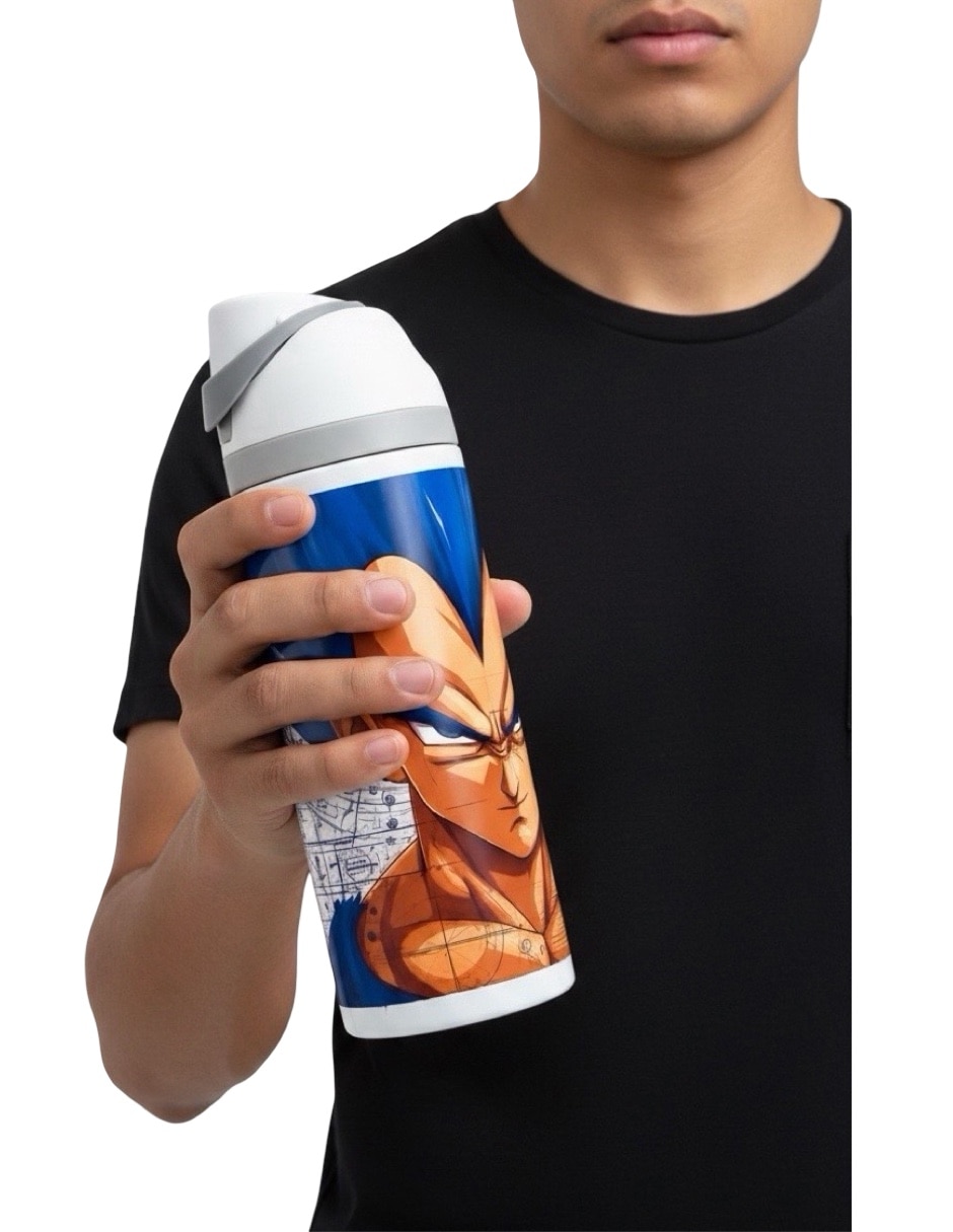 Termo de acero inoxidable vegeta con tapa rosca 6