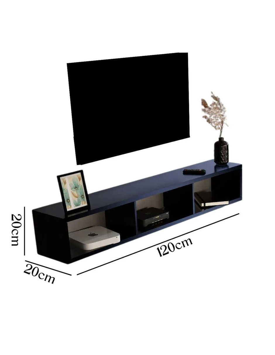 Mueble flotante para tv armable de mdf 4