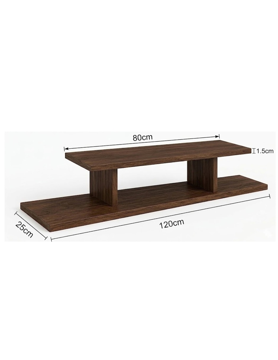 Mueble flotante para tv armable de mdf 4