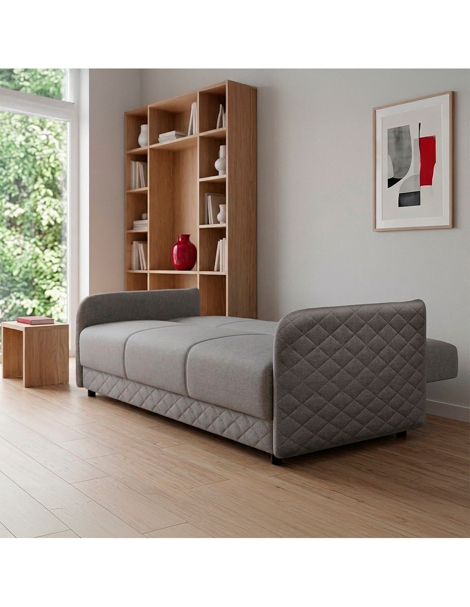 Sofá cama armable de madera pino 5