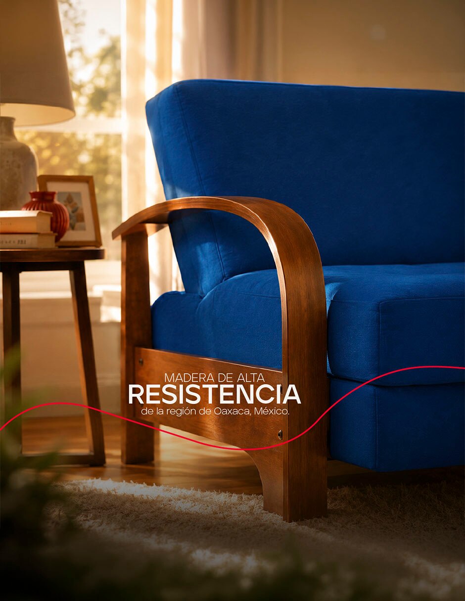 Sofá cama armable de madera 3